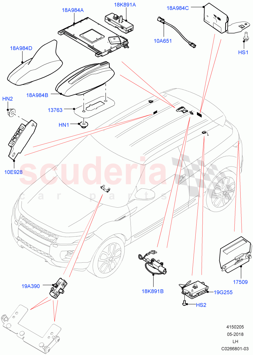 Aerial (Itatiaia (Brazil)) ((V) FROMGT000001) of Land Rover Land Rover Range Rover Evoque (2012-2018) [2.2 Single Turbo Diesel]