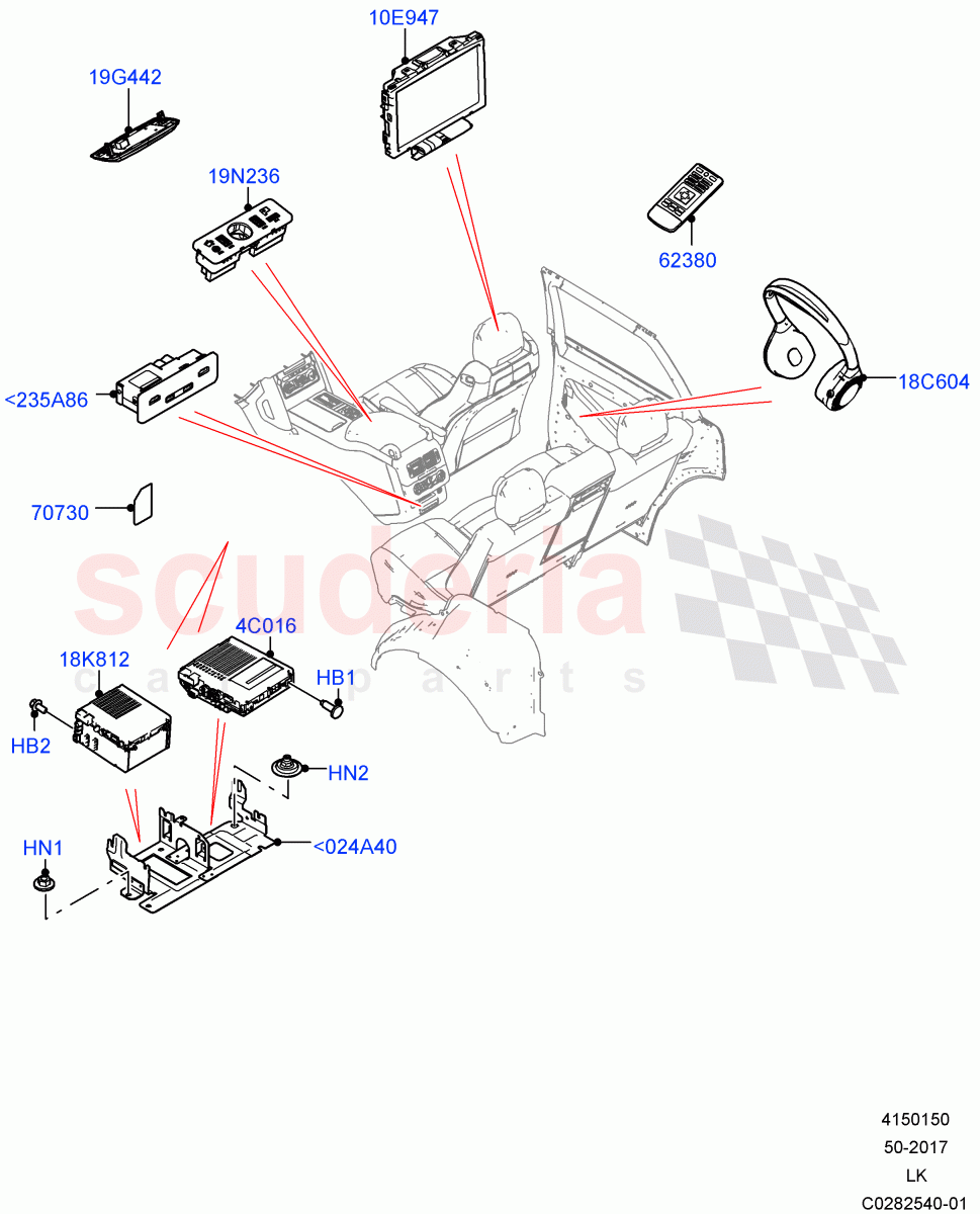 Family Entertainment System((V)FROMJA000001) of Land Rover Land Rover Range Rover Sport (2014+) [2.0 Turbo Petrol GTDI]