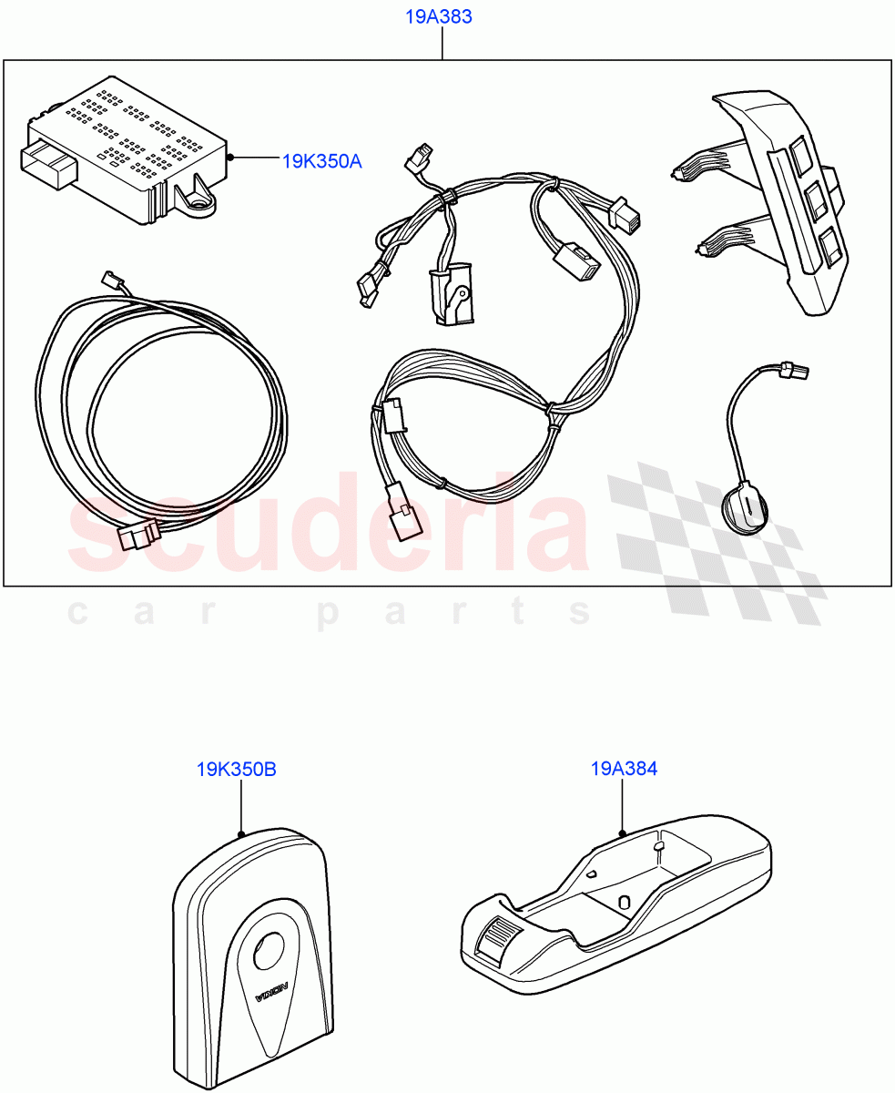 Accessory Cellular Phone Instllatn(Accessory) of Land Rover Land Rover Range Rover Sport (2005-2009) [4.2 Petrol V8 Supercharged]