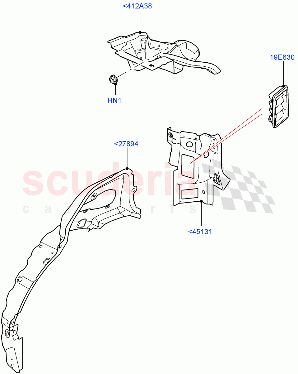 Side Panels - Outer(Cut Panels)(3 Door,Halewood (UK),5 Door) of Land Rover Land Rover Range Rover Evoque (2012-2018) [2.2 Single Turbo Diesel]