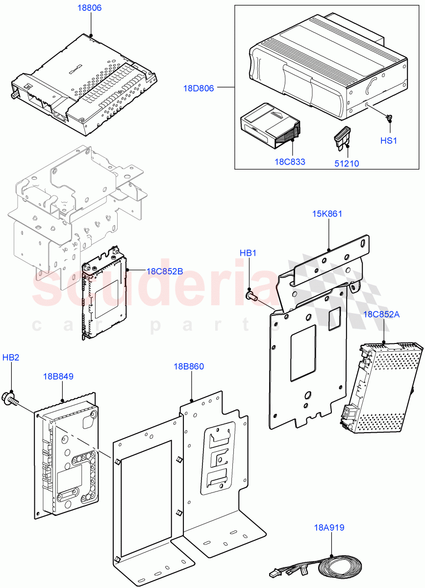 Audio Equipment - Original Fit ((V) FROMAA000001) of Land Rover Land Rover Range Rover (2010-2012) [3.6 V8 32V DOHC EFI Diesel]