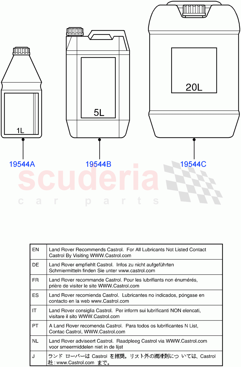 Anti - Freeze ((V) FROMAA000001) of Land Rover Land Rover Discovery 4 (2010-2016) [2.7 Diesel V6]