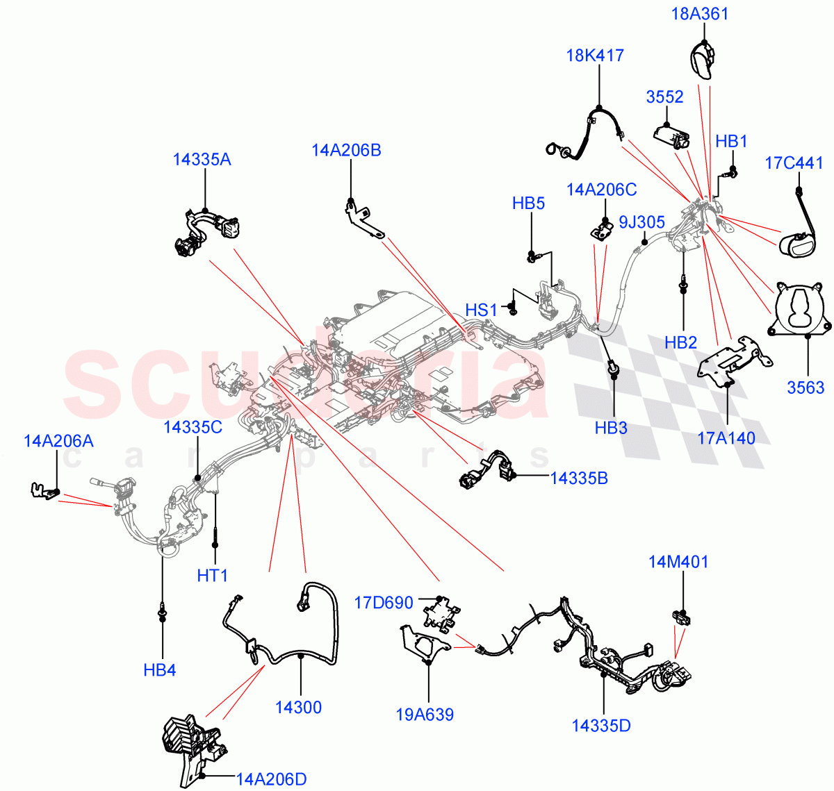 Hybrid Electrical Modules(PHEV Charging Cables And Fixings)(Changsu (China),Electric Engine Battery-PHEV)((V)FROMMG575835) of Land Rover Land Rover Range Rover Evoque (2019+) [1.5 I3 Turbo Petrol AJ20P3]