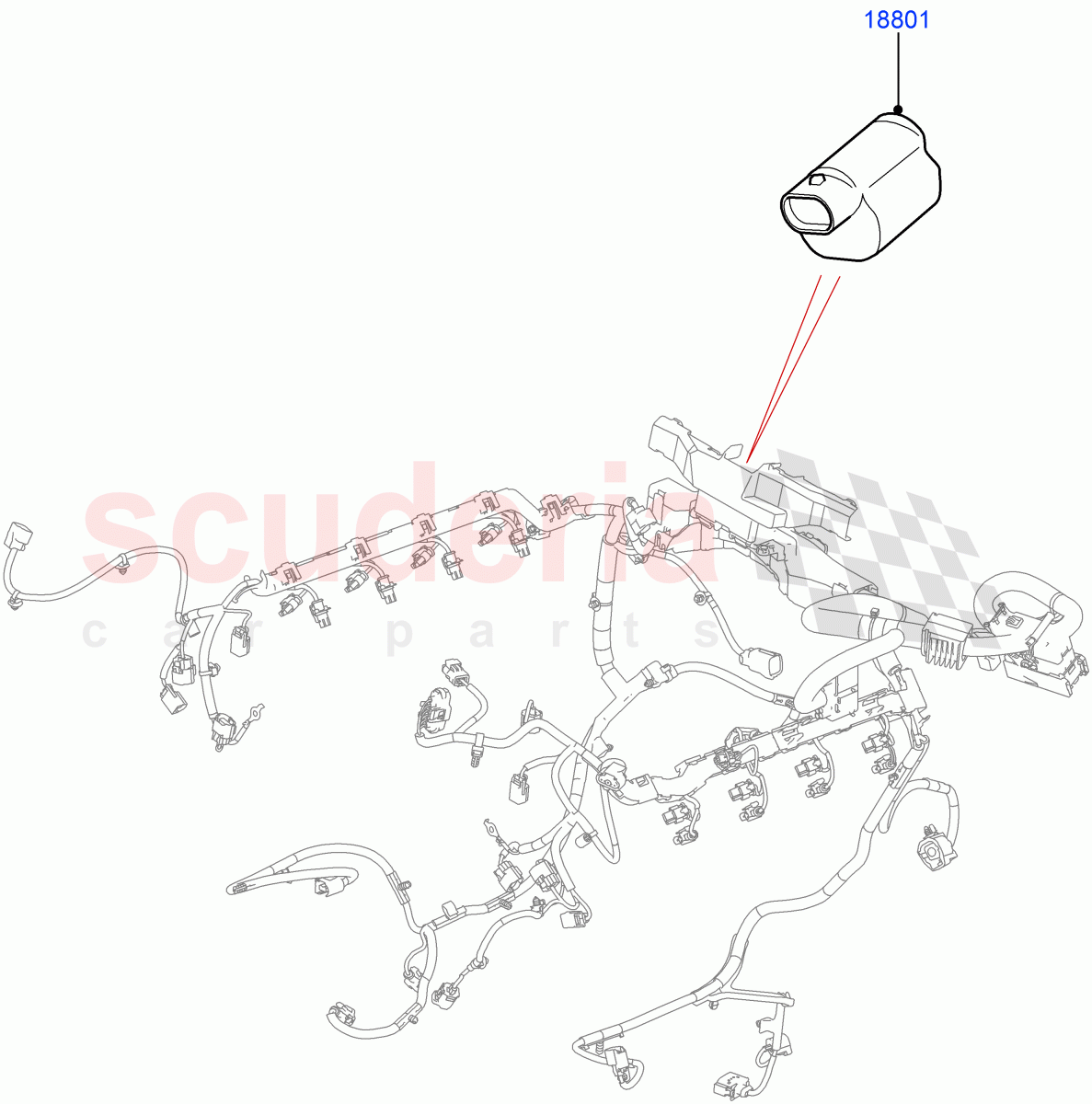 Radio Suppression(3.0L DOHC GDI SC V6 PETROL) of Land Rover Land Rover Range Rover Velar (2017+) [2.0 Turbo Petrol AJ200P]