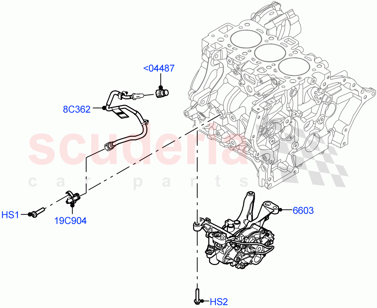 Vacuum Control And Air Injection(1.5L AJ20P3 Petrol High,Halewood (UK))((V)FROMMH000001) of Land Rover Land Rover Range Rover Evoque (2019+) [1.5 I3 Turbo Petrol AJ20P3]