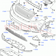 PANEL - RADIATOR GRILLE - OPENING for 