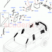 PANEL - "B" PILLAR - INNER for 