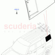 Defender (2020+) Quarter Window Glass