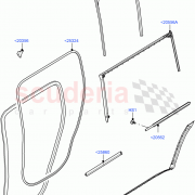 RUN - DOOR GLASS for 