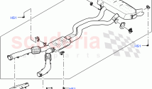 SISTEMA DE ESCAPE TRASERO (4.4 V8 TURBO GASOLINA (NC10))