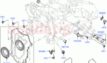 Cylinder Block And Plugs(Solihull Plant Build)(2.0L I4 DSL HIGH DOHC AJ200, 2.0L I&hellip;