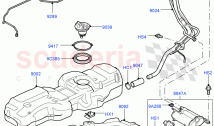DEPÓSITO DE COMBUSTIBLE Y PIEZAS RELACIONADAS (3.0L DOHC GDI SC V6 GASOLINA) ((V) …