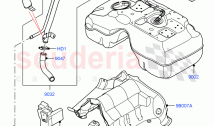 DEPÓSITO DE COMBUSTIBLE Y PIEZAS RELACIONADAS (2.0L AJ21D4 DIESEL MID, HALEWOOD (U…