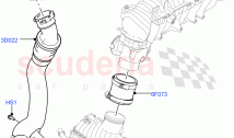CONDUCTOS Y MANGUERAS INTERCOOLER/AIRE (2.0L I4 DSL MID DOHC AJ200)