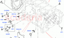 Cylinder Block And Plugs(2.0L AJ20P4 Petrol E100 PTA, Halewood (UK), 2.0L AJ20P4 P&hellip;