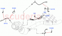 Exhaust Sensors And Modules(Nitra Plant Build)(3.0L AJ20P6 Petrol High, EU6D - Fin&hellip;