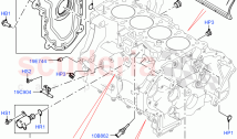 Cylinder Block And Plugs(2.0L AJ20D4 Diesel Mid PTA, Halewood (UK), 2.0L AJ20D4 Di&hellip;