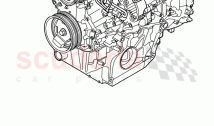 MOTOR DE SERVICIO Y BLOQUE CORTO (4.4L DOHC DITC V8 DIESEL) ((V) FROMBA000001)