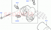 Oil Cooler And Filter(AJ Petrol 4.2 V8 Supercharged)