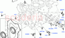 Cylinder Block And Plugs(Solihull Plant Build)(2.0L I4 Mid DOHC AJ200 Petrol, 2.0L&hellip;