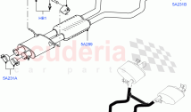 SISTEMA DE ESCAPE (SECCIÃ“N CENTRAL) (3.0L DOHC GDI SC V6 GASOLINA) ((V) FROMEA134&hellip;