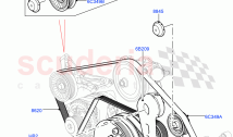 POLEAS Y CORREAS DE TRANSMISIÓN (TRANSMISIÓN PRIMARIA) (5.0 GASOLINA AJ133 DOHC CD&hellip;