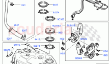 DEPÓSITO DE COMBUSTIBLE Y PIEZAS RELACIONADAS (5.0L OHC SGDI SC V8 GASOLINA - AJ13&hellip;