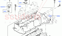 Cylinder Head Cover(2.0L I4 DSL MID DOHC AJ200, 2.0L I4 DSL HIGH DOHC AJ200)