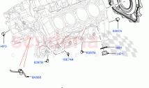 Cylinder Block And Plugs(5.0L OHC SGDI NA V8 Petrol - AJ133)