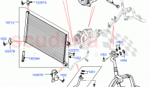 Air Conditioning Condensr/Compressr(Front)(2.0L I4 Mid DOHC AJ200 Petrol, 2.0L I4 &hellip;