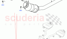 SISTEMA DE ESCAPE DELANTERO (3.0L DOHC GDI SC V6 GASOLINA)
