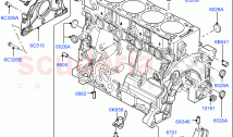 Cylinder Block And Plugs(2.2L DOHC EFI TC DW12, 2.2L CR DI 16V Diesel)