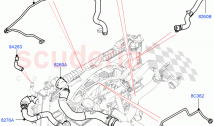 Cooling System Pipes And Hoses(2.0L I4 DSL HIGH DOHC AJ200, Less Engine Cooling Sy&hellip;