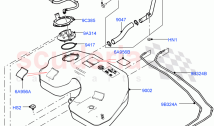 DEPÓSITO DE COMBUSTIBLE Y PIEZAS RELACIONADAS (3.0L 24V V6 TURBODIESEL STD FLOW, 3…