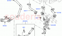 Cooling System Pipes And Hoses(Intercooler)(3.0L AJ20D6 Diesel High, 8 Speed Auto &hellip;