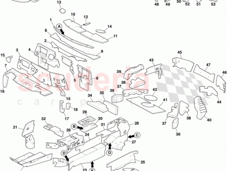 Photo of NVH Tunnel Top Arm Rest 9G33 13082…