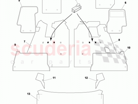 Photo of ASSY CARPET ROOF CONTAINER 83 123615…