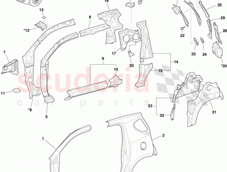 Photo of Reinforce Belt Anchor to Roof Side Inner Rear…