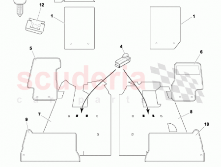 Photo of ASSY CARPET SILL RH RHD 83 123594…