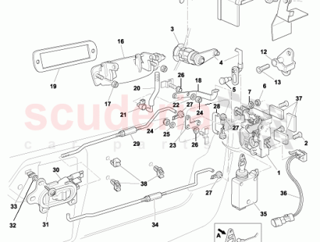 Photo of Drop link door handle RH…