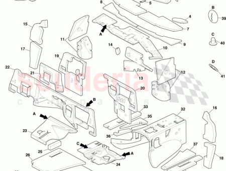 Photo of FRONT BULKHEAD LOWER INS LH AD43 02283…