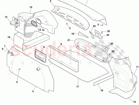 Photo of Scuff Plate Rear Loadspace 4G43 42626…