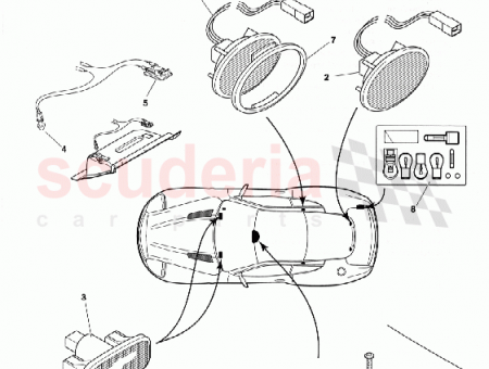 Photo of ROOF CONSOLE PAINTED HOUSING KIT 4R12 836182…