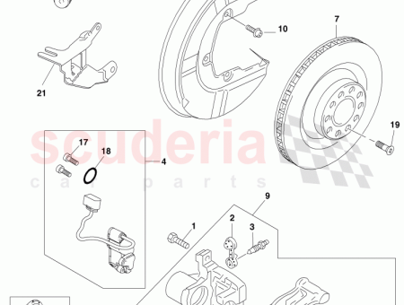 Photo of Electronic parking brake operating mechanism Service kit…