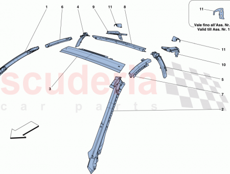 Photo of REAR ROOF CROSS MEMBER…