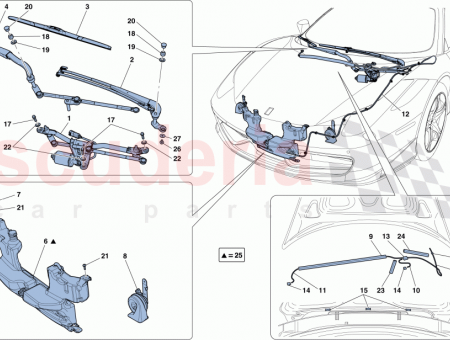 Photo of WINDSCREEN HEADLIGHT WASHER FLUID RESERVOIR…