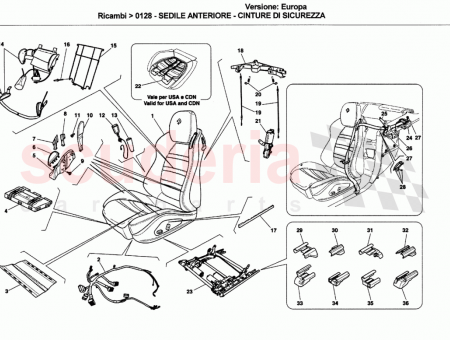 Photo of SEDILE SX COMPLETO Dl GUIDE Easy entry Full…