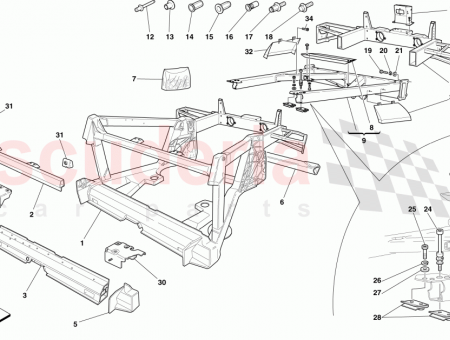 Photo of COMPLETE REAR FRAME…