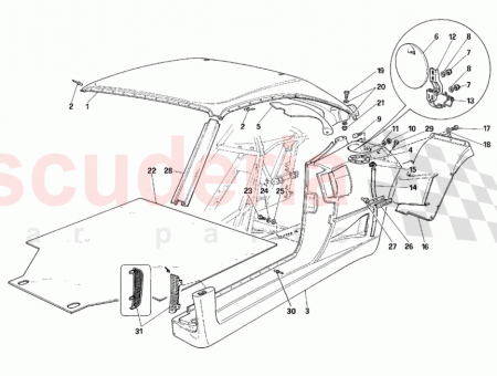 Photo of L H rear framework…