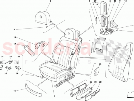 Photo of LH SEAT COMPLETE WITH RAILS…